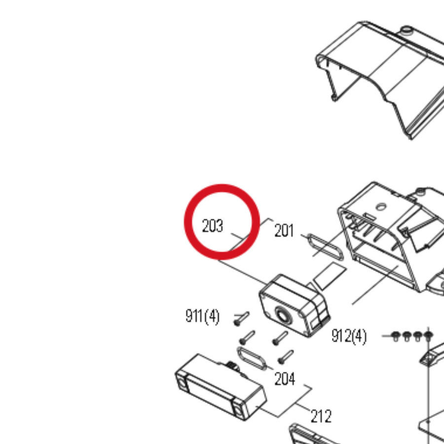Kress Monukulare Kameraeinheit 59007974 – Position in der Explosionszeichnung