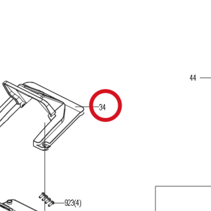 Kress Abdeckung Dualkamera 59008049 – Position in der Explosionszeichnung