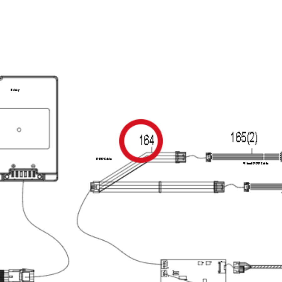 Kress Odometrie-Kabelbaum 59008098 – Position in der Explosionszeichnung