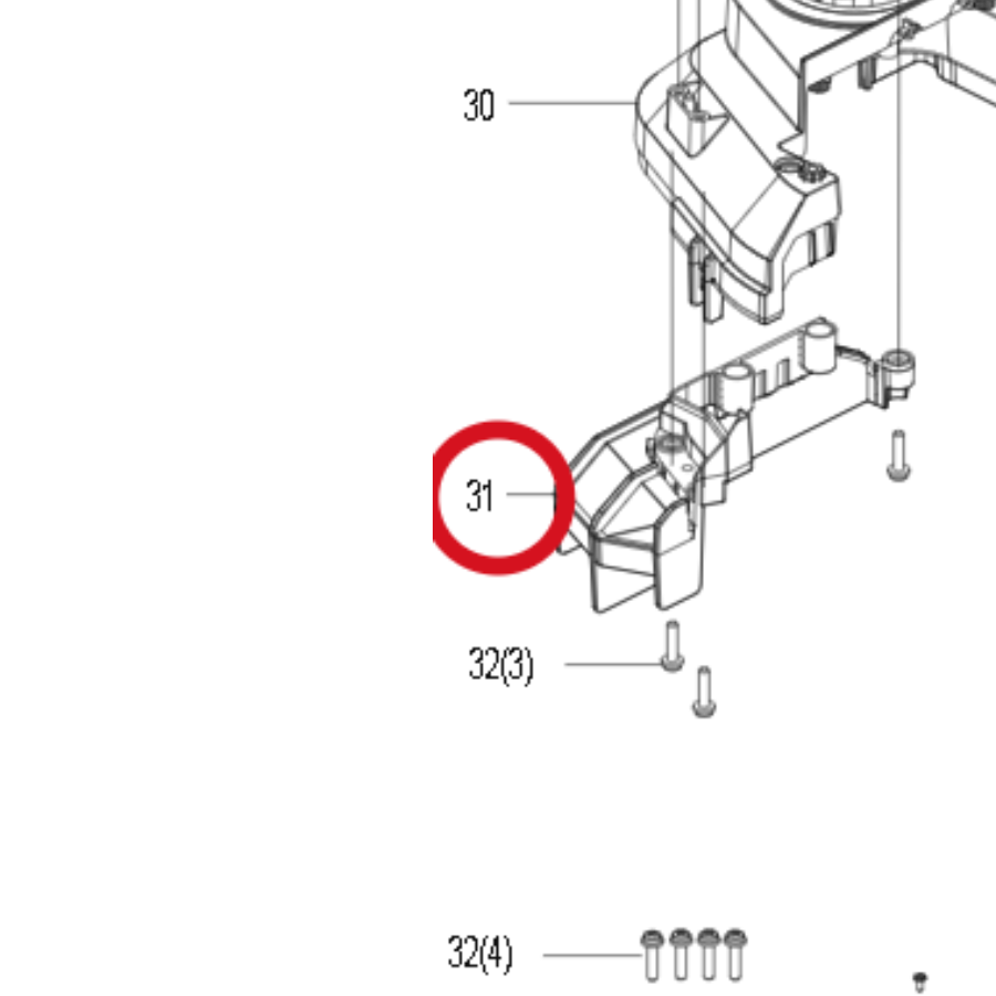 Kress Dekorative Abdeckung Kantenschnitt 59008105 – Position in der Explosionszeichnung