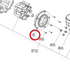 Kress Nabenmotorhalterung 59008408 – Position in der Explosionszeichnung