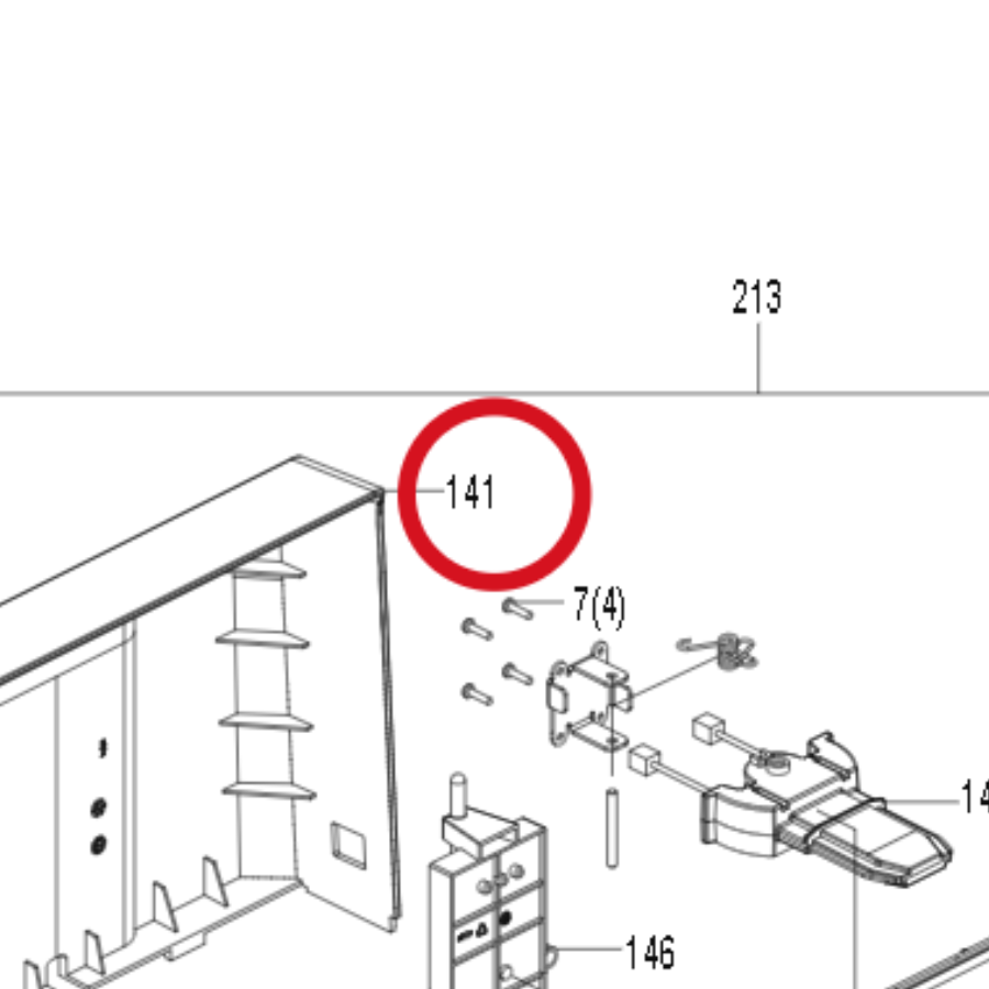 Kress Schutzvorrichtung 59008417 – Position in der Explosionszeichnung
