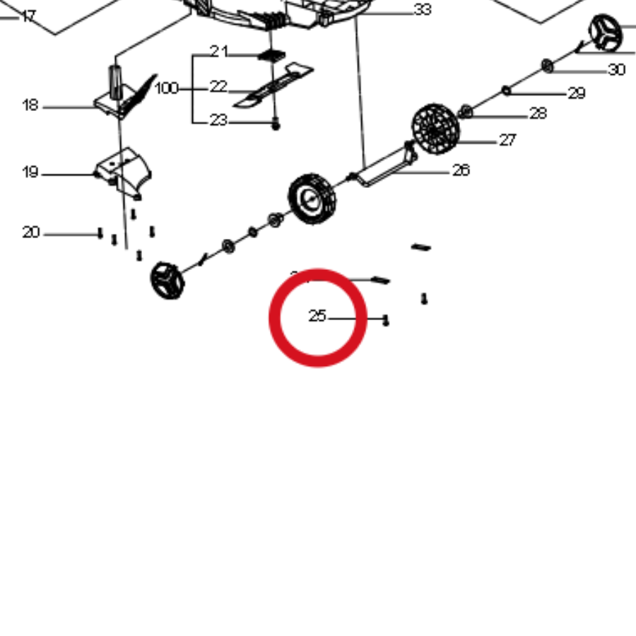 Kress Blechschraube 60073017 – Position in der Explosionszeichnung