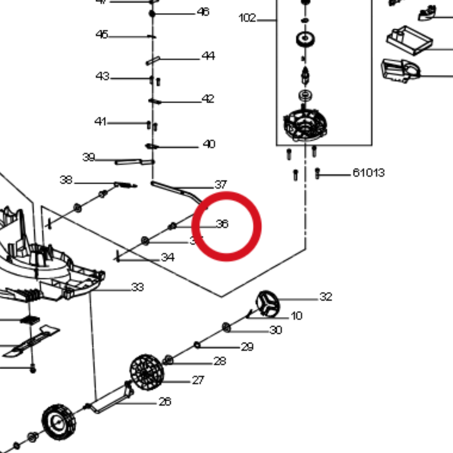 Kress Kurzer Pleuel-Passstift 60073028 – Position in der Explosionszeichnung