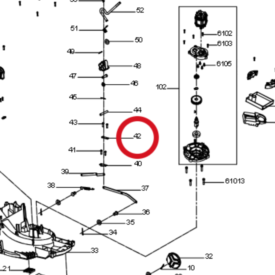 Kress Pressplatte 60073034 – Position in der Explosionszeichnung