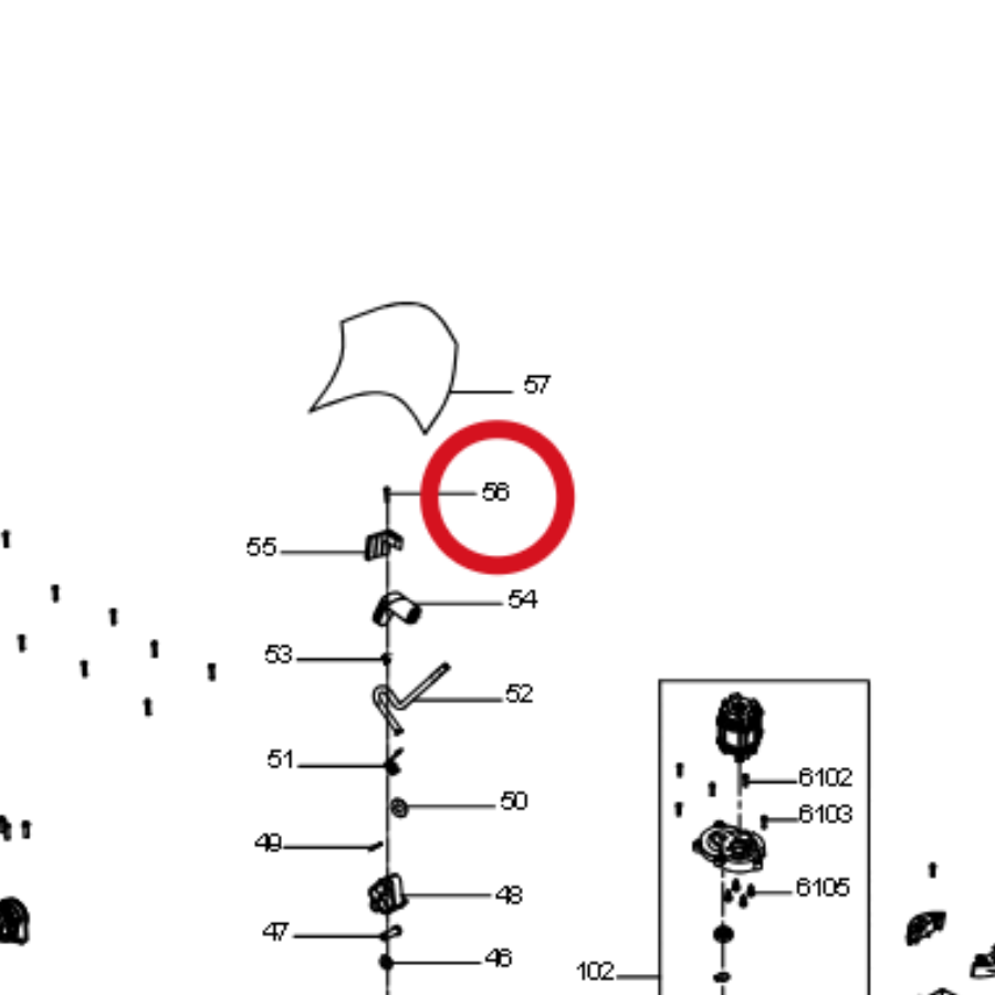 Kress Blechschraube 60073048 – Position in der Explosionszeichnung