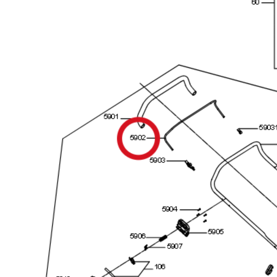 Kress Auslöser wechseln 60073067 – Position in der Explosionszeichnung