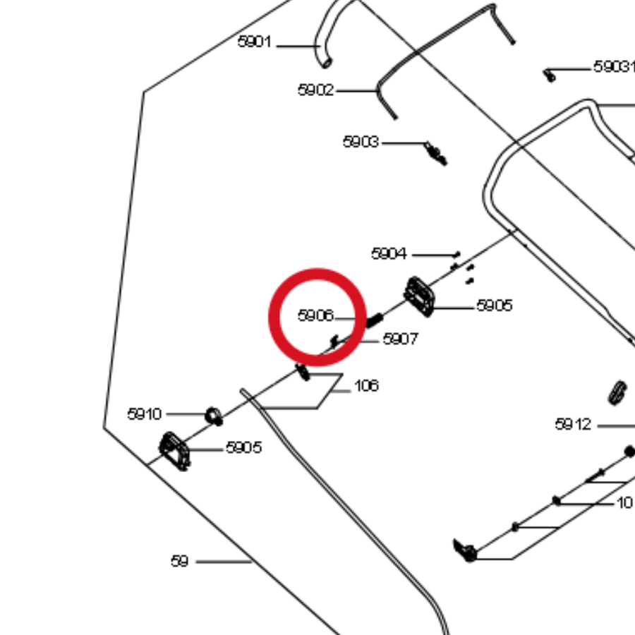 Kress Knopfdruckfeder 60073071 – Position in der Explosionszeichnung