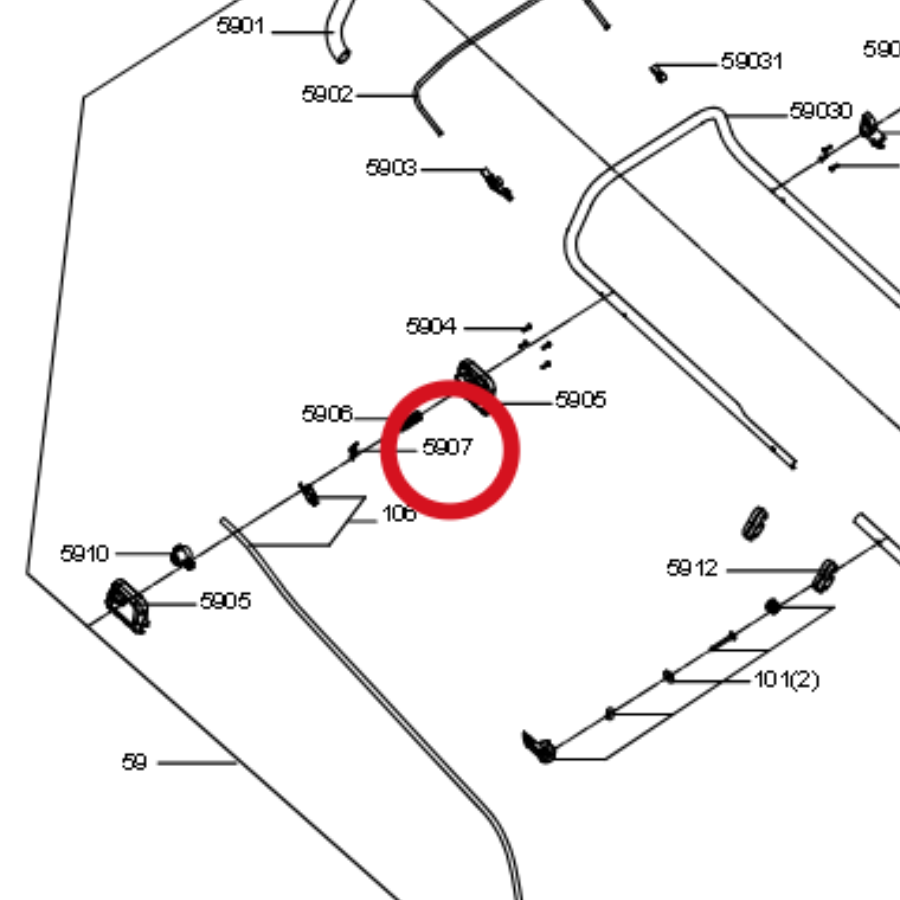 Kress Torsionsfeder 60073072 – Position in der Explosionszeichnung