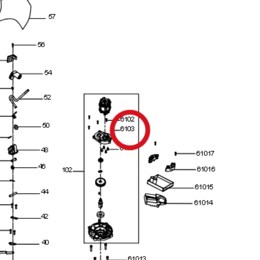 Kress Blechschraube 60073106 – Position in der Explosionszeichnung