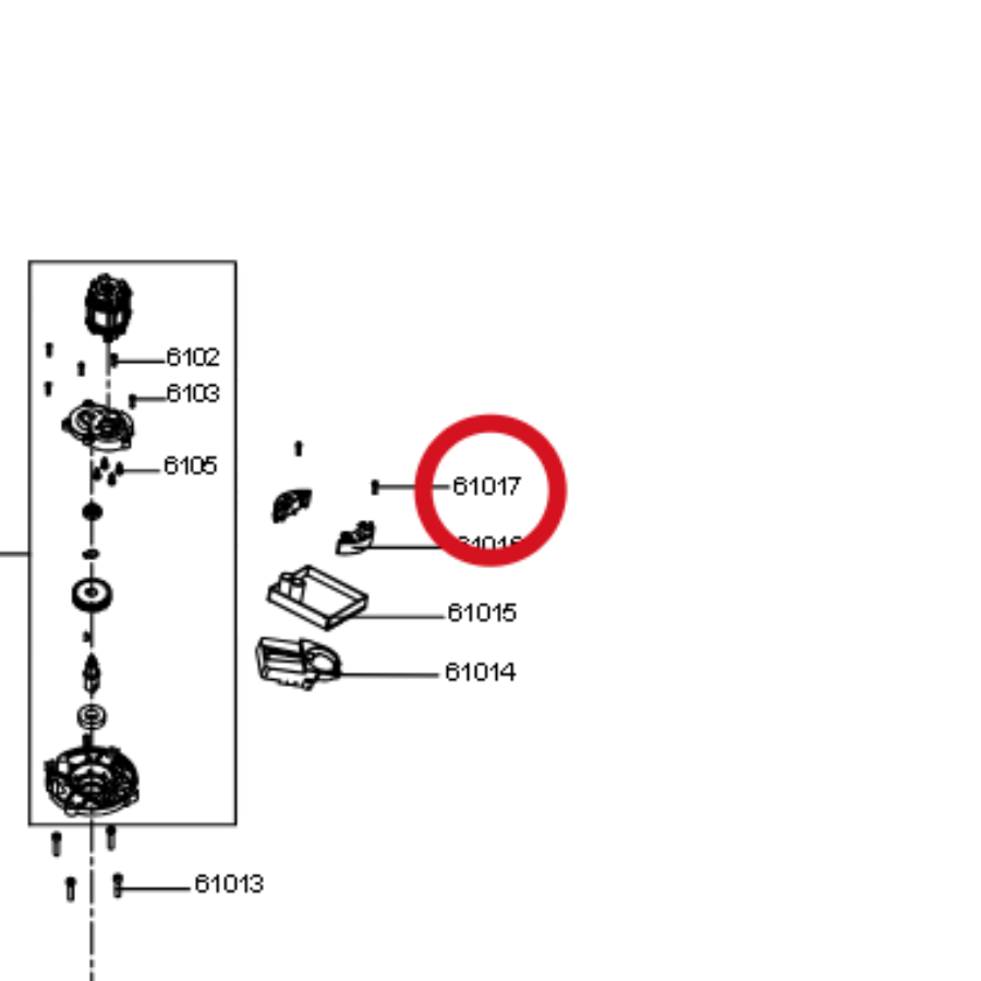 Kress Blechschraube 60073112 – Position in der Explosionszeichnung