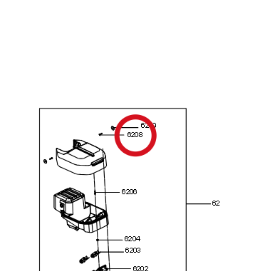 Kress Blechschraube 60073121 – Position in der Explosionszeichnung