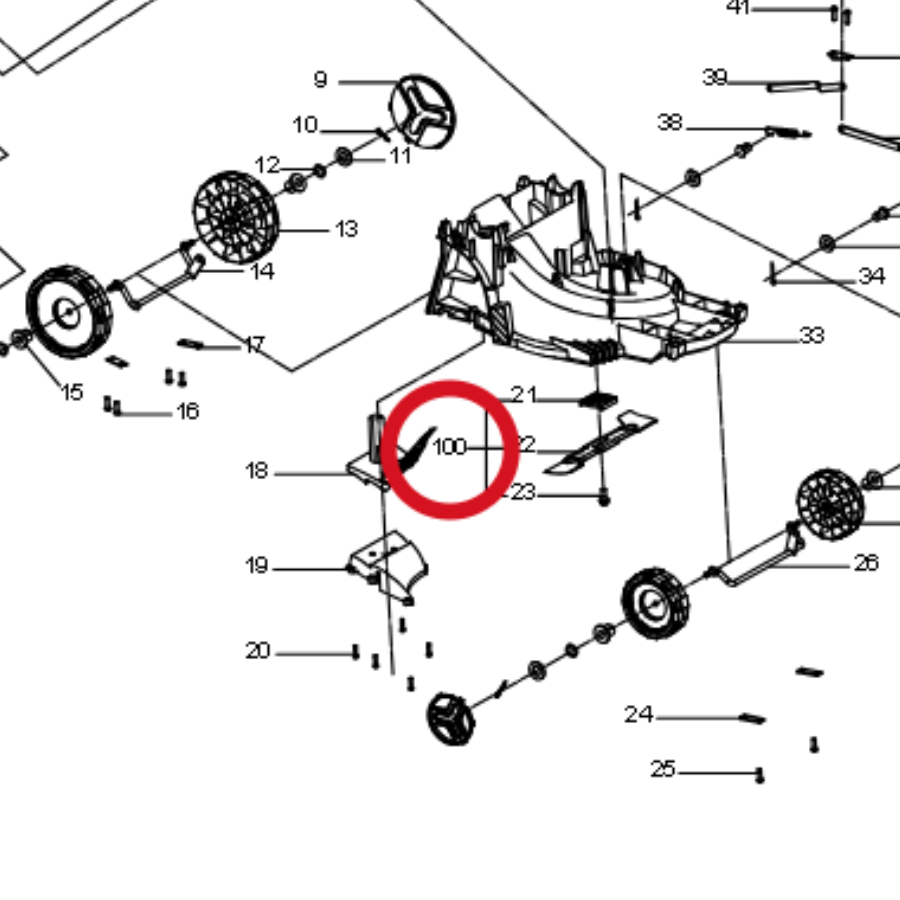 Kress Klingensatz 60073123 – Position in der Explosionszeichnung