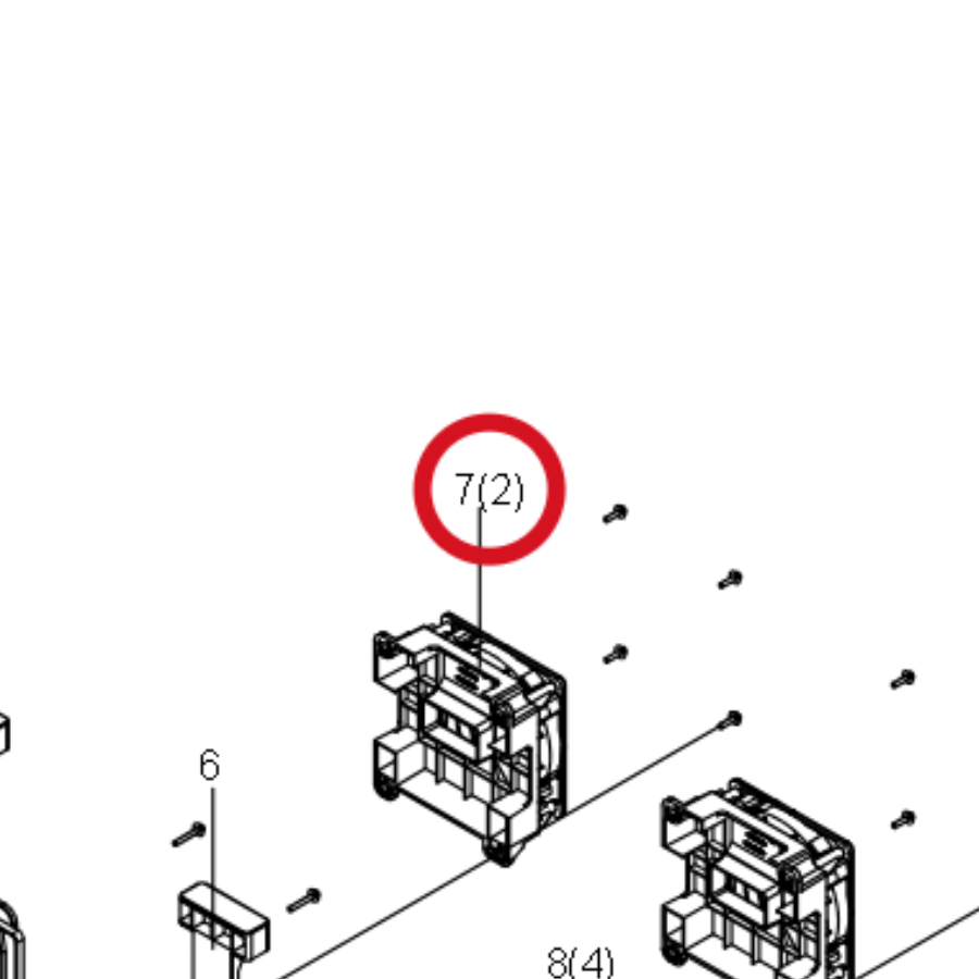 Kress Schnittstelle Lüfterbaugruppe 60073458 – Position in der Explosionszeichnung