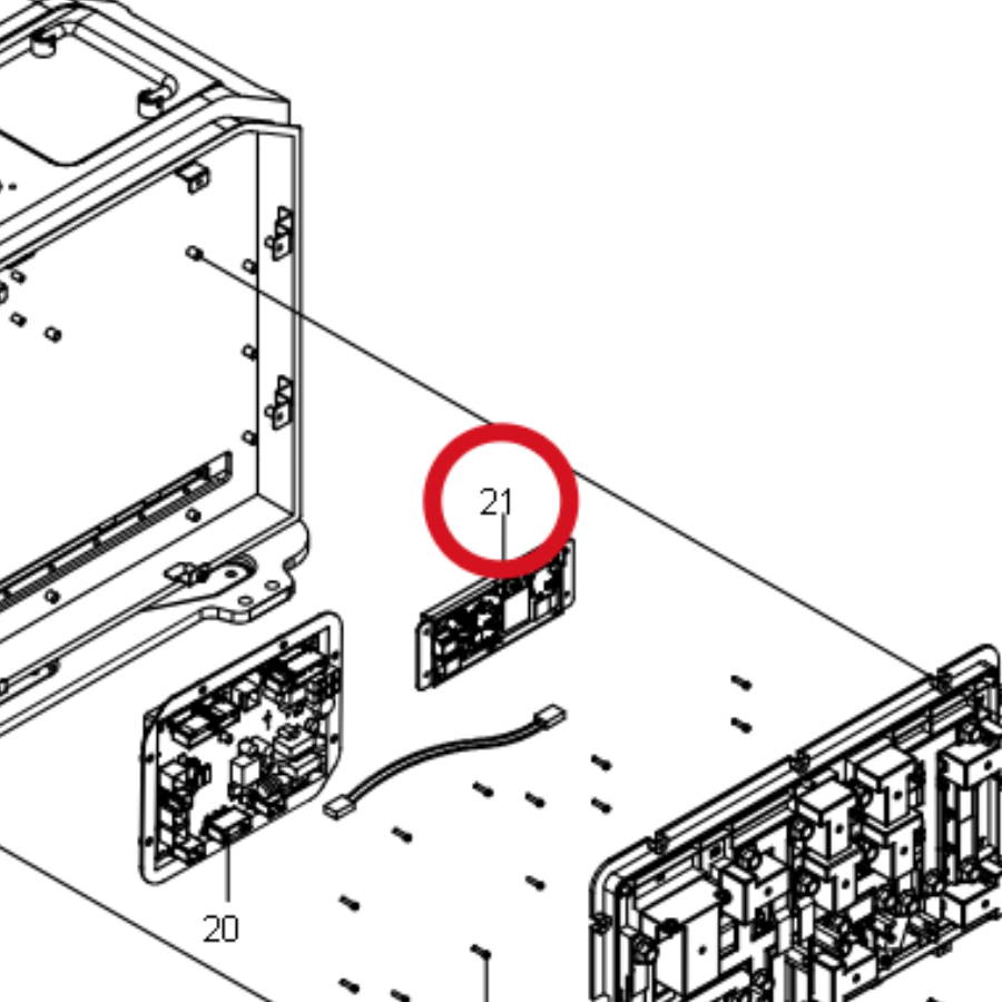 Kress Steuerplatine-4G 60073472 – Position in der Explosionszeichnung