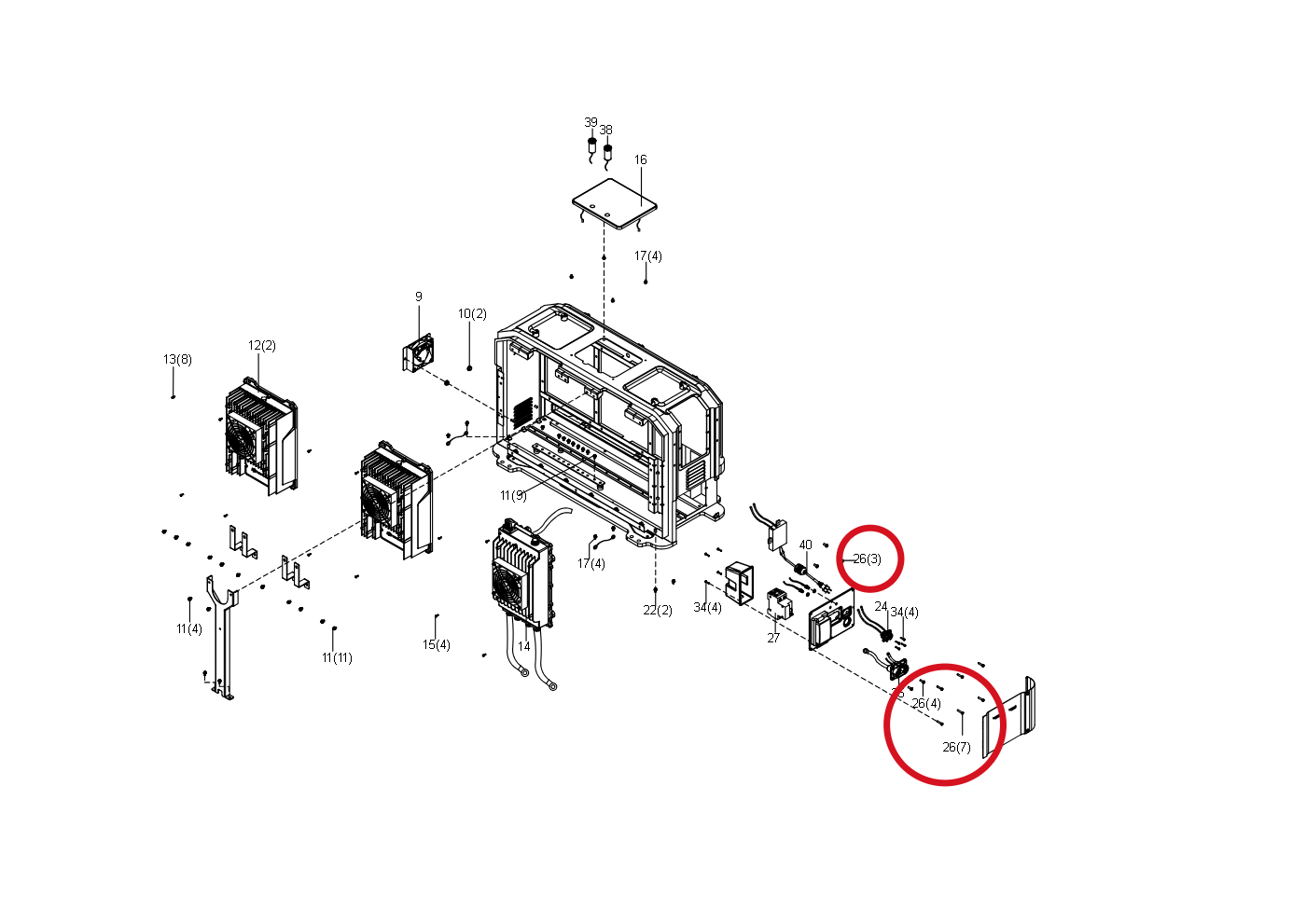 Kress Schraube M4X12 60073477 – Position in der Explosionszeichnung