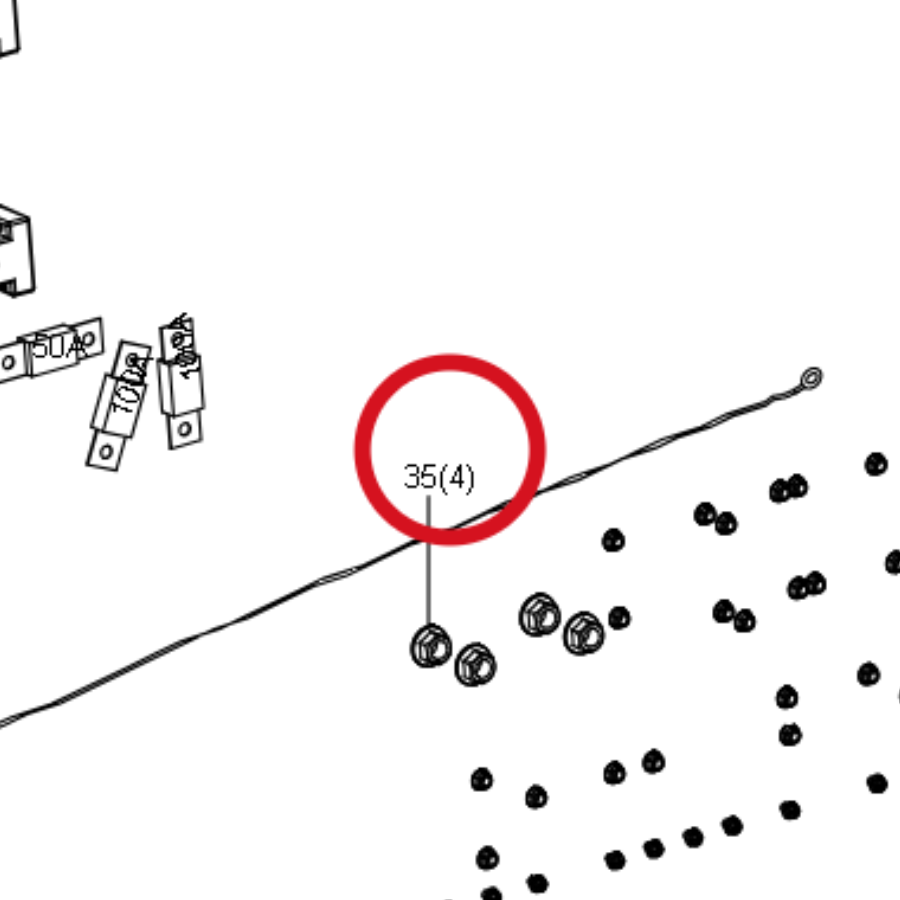 Kress Mutter M8 60073486 – Position in der Explosionszeichnung