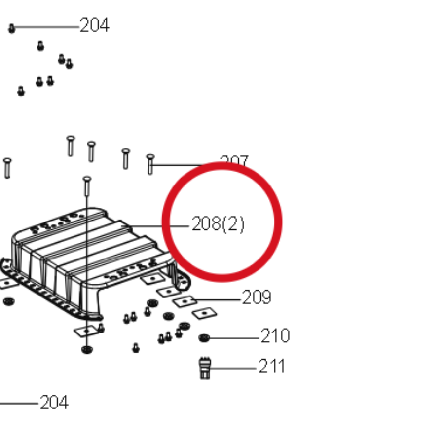 Kress Sockel 60074630 – Position in der Explosionszeichnung