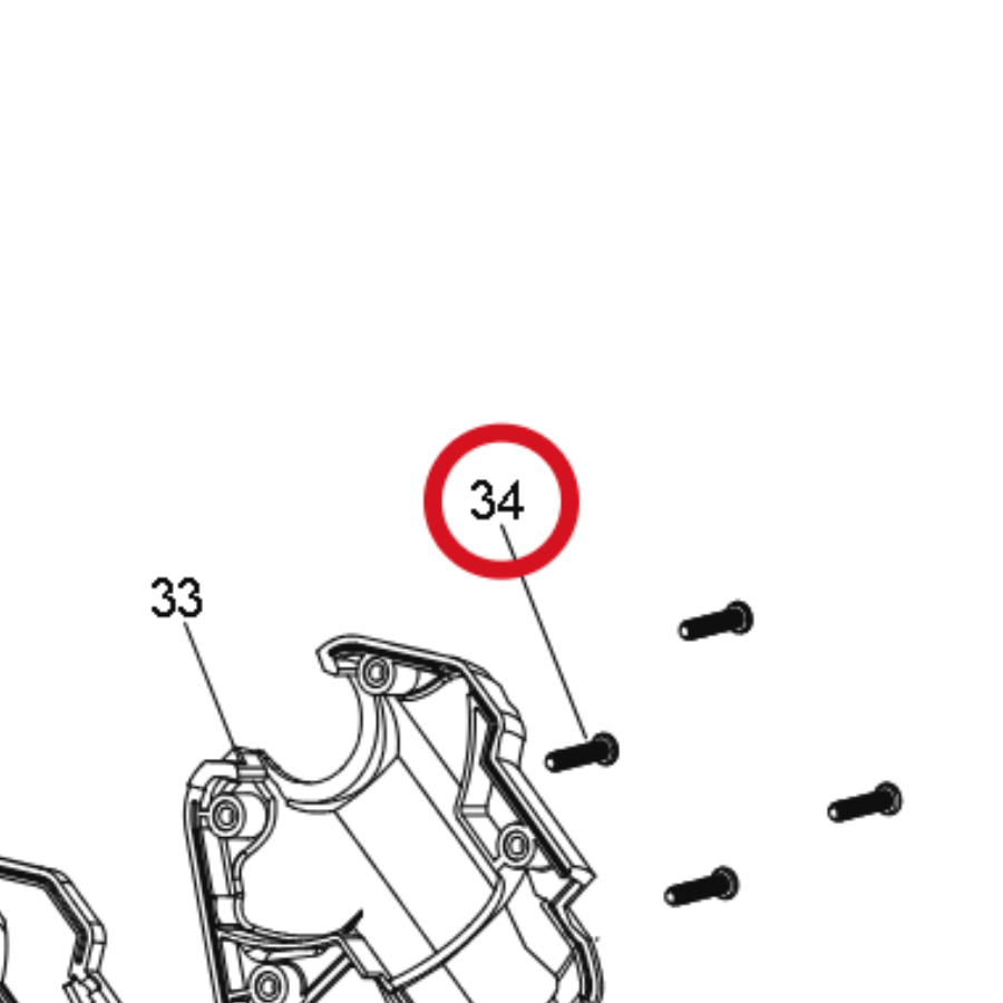Kress SchraubeST2.9×14 60077122 – Position in der Explosionszeichnung