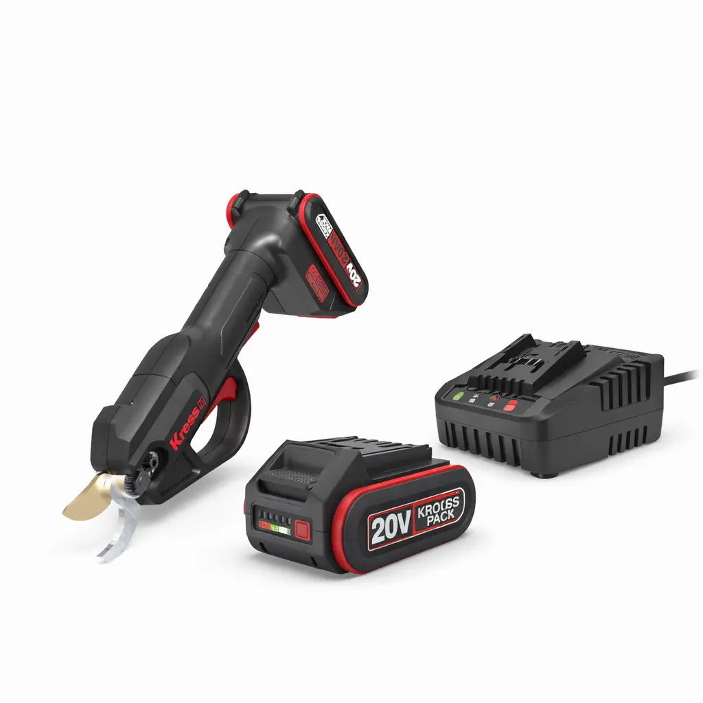 Kress KG340.9 20V Akku Baumschere KIT mit Akku KAB02 und Ladegerät KAC02