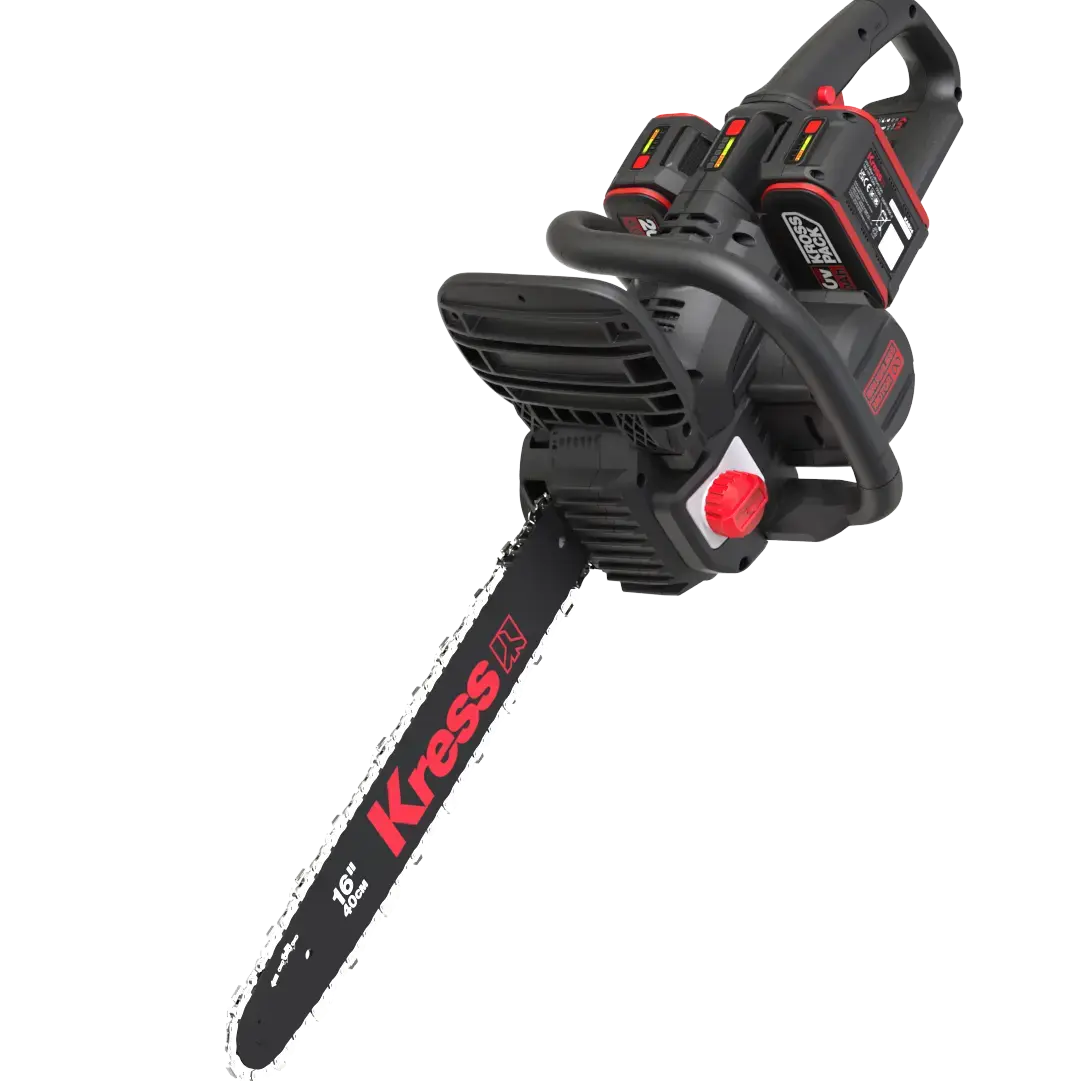 Kress KG347E 2×20V Akku-Kettensäge 40 cm KIT – inkl. Akku & Ladegerät Kress