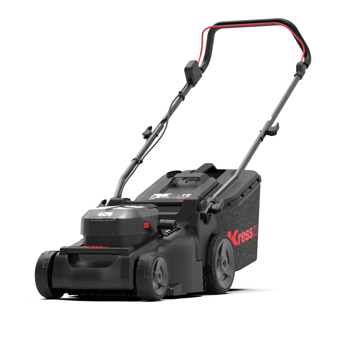 Kress KG745 2×20V Akku-Rasenmäher 37 cm KIT – inkl. Akkus & Ladegerät Kress