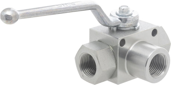 Kugelhahn 3/2-L - 1/2" BSP