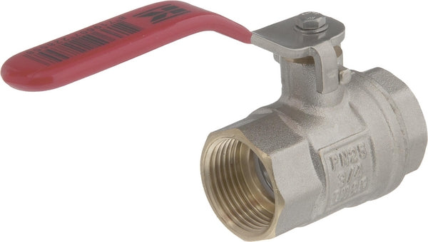 Kugelhahn BSP 2x IG 3/4" + Edelstahlgriff