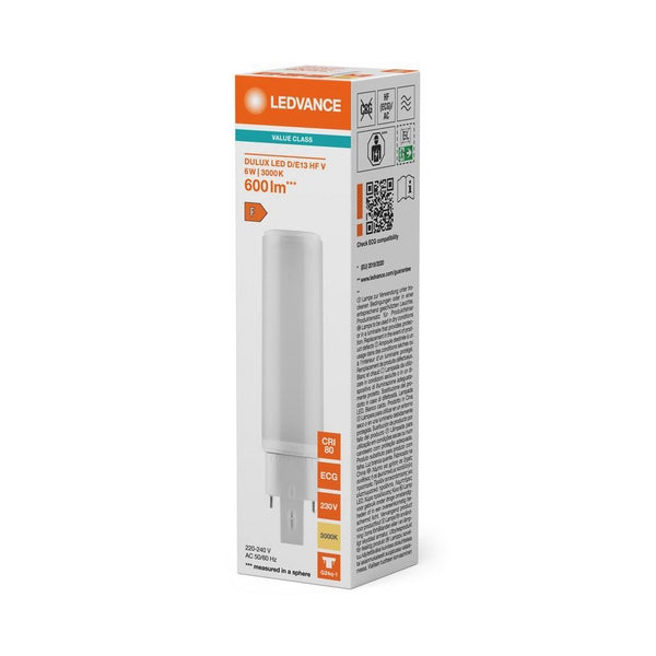 Ledvance LED-Leuchtmittel 6W 830 G24Q-1