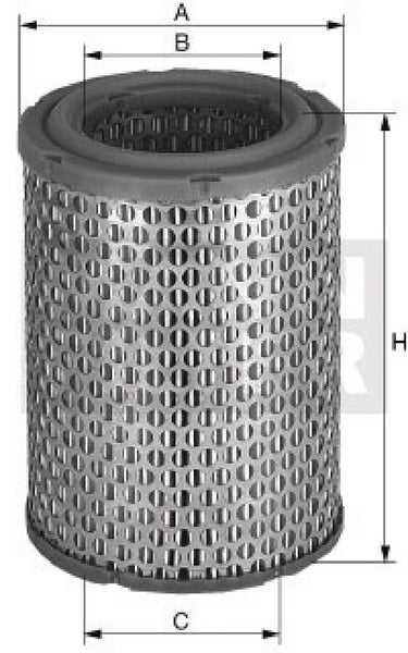 MANN-FILTER Luftfilterelement C 13 109