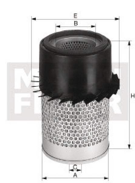 MANN-FILTER Luftfilterelement C 21 317