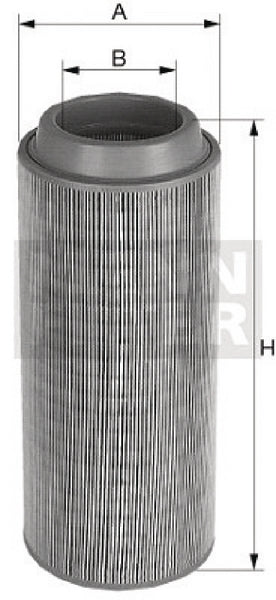 MANN-FILTER Luftfilterelement C 25 950/1
