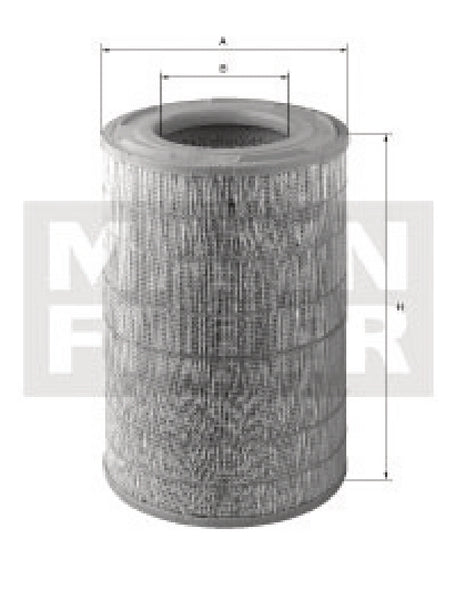 MANN-FILTER Luftfilterelement C 29 010 KIT