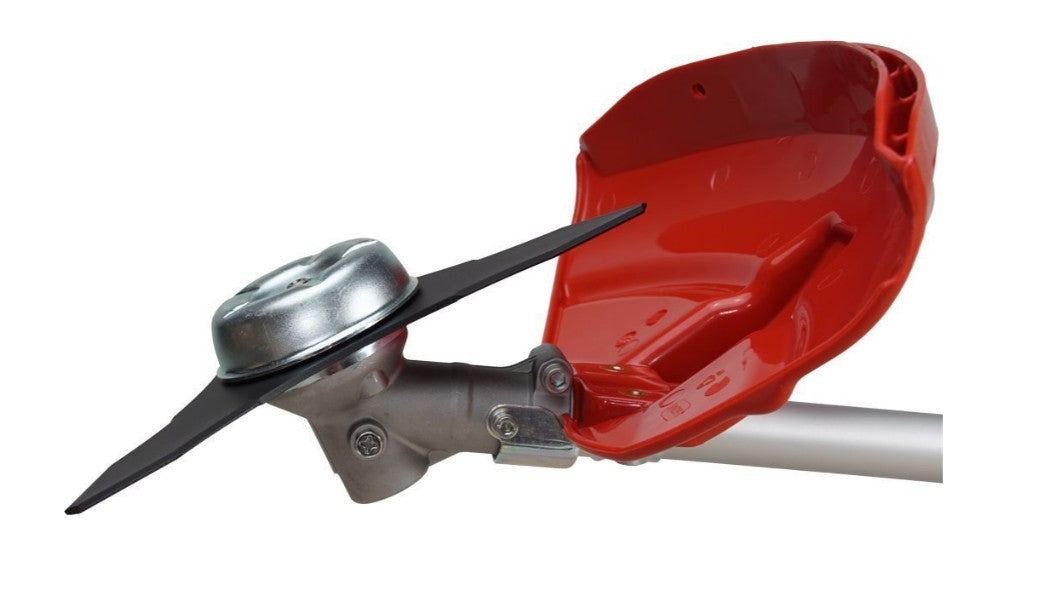 Maruyama Motorsense MX36EH 35,5 ccm mit Doppelhandgriff, Fadenkopf und Grasblatt
