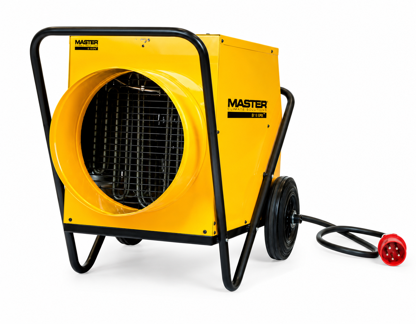 Master B18 Elektro-Heizlüfter mit 18 kW Heizleistung und integriertem Thermostat