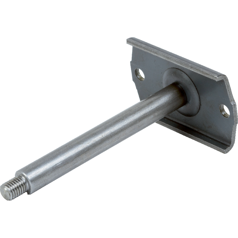 Messerwelle 160 mm mit Messerhalter Ersatz für Stiga 1134505203 mit 17 mm Welle und 9 mm Bohrung
