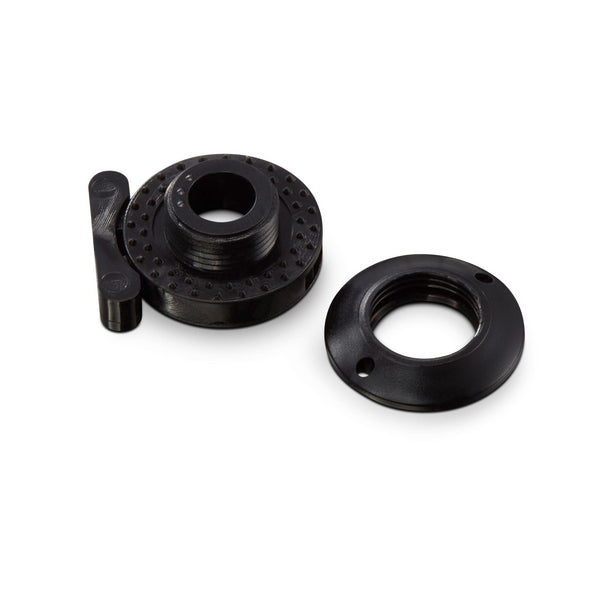 Minax-Fastener Oberteil Kunststoff, schwarz