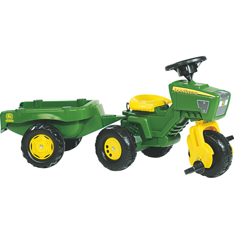 minitrac John Deere mit Anhänger Spielzeug