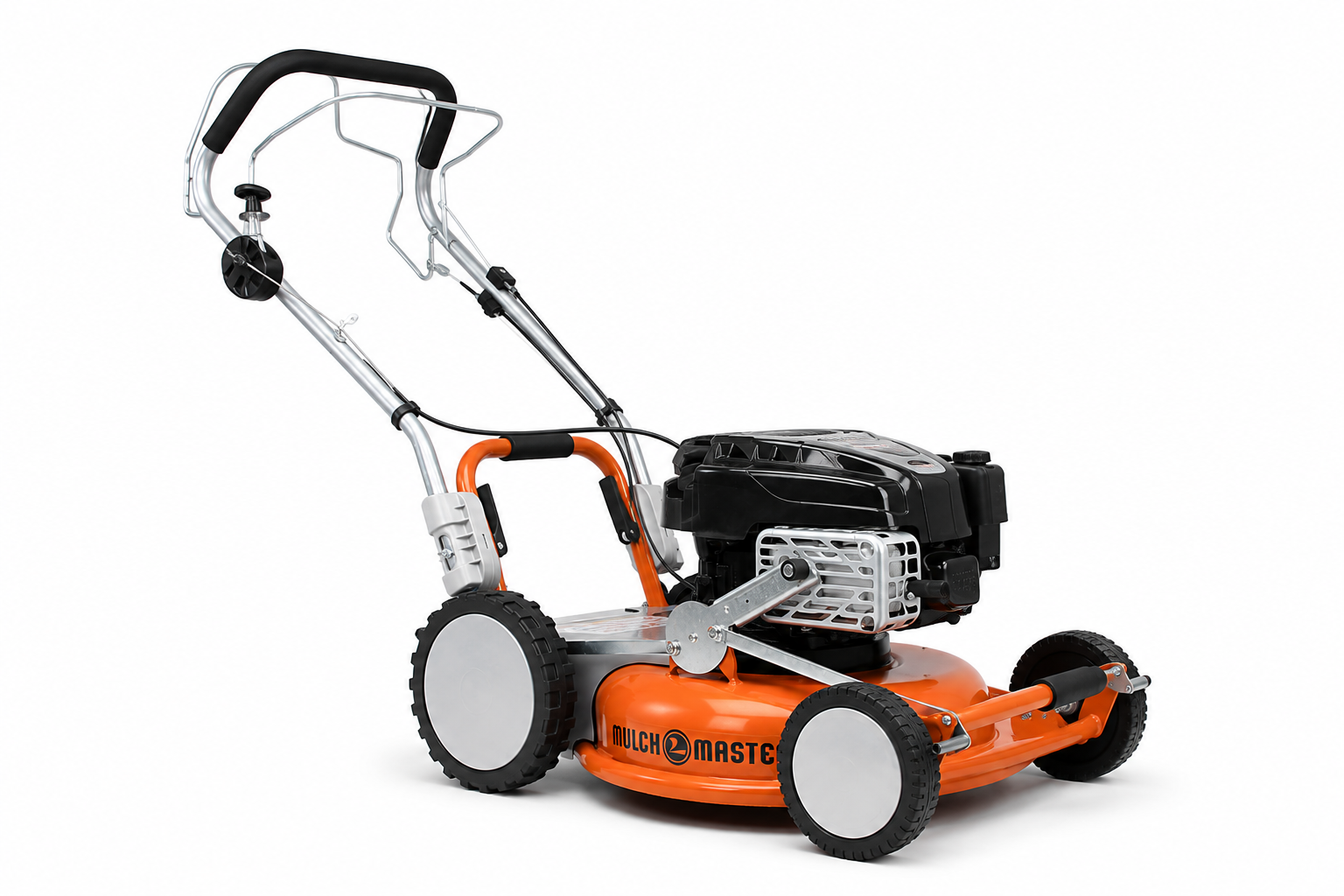 MulchMaster PM46 B Profi-Benzin-Mulchmäher mit Briggs & Stratton Motor und 46 cm Schnittbreite