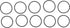 O-Ring 43x3 90 shore 10x