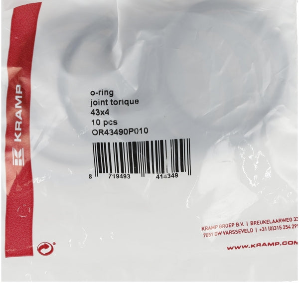 O-Ring 43x4 90 shore 10x