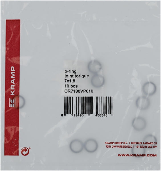 O-Ring 7x1.8 75 shore Viton 10x