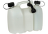Oregon Kombikanister 6 L und 3 L Weiß mit Doppelkammer für Benzin und Öl
