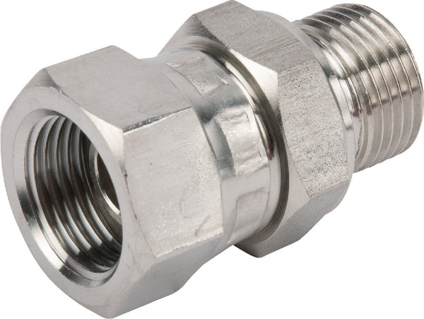 PH Hydraulik Gerader Adapter M/F 3/8" BSP SS