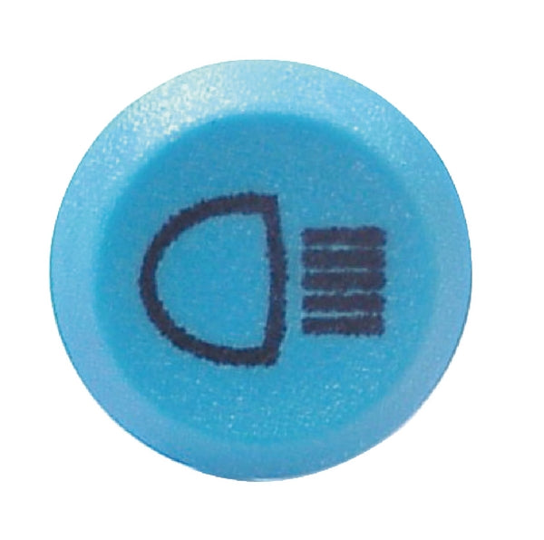 Pneutron Druckschalter Fernlicht blau