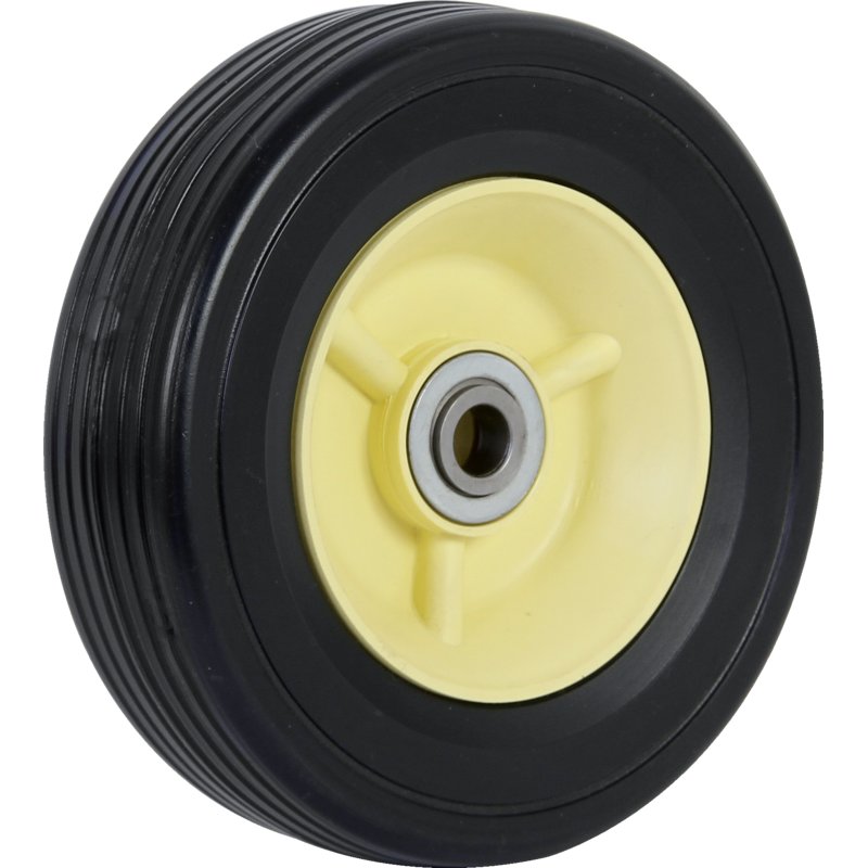 Rasenmäherrad 150 mm mit Kugellager und Kunststofffelge passend für Sabo 12310
