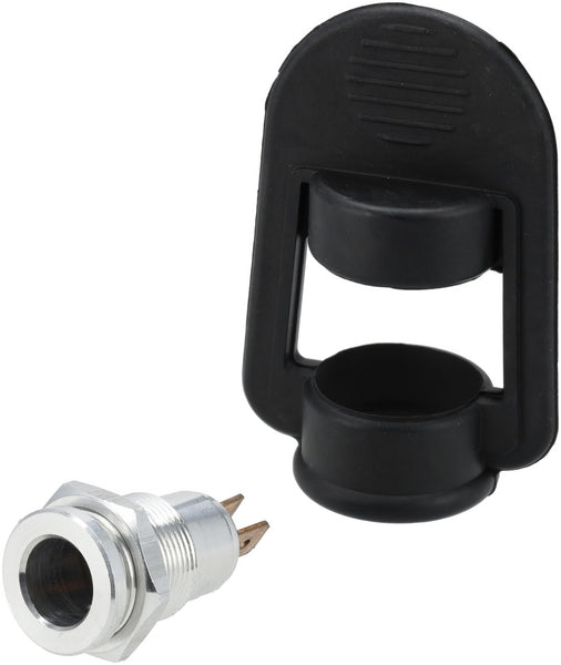 Rundumleuchten Messingverbinder + Gummikappe (4er Pack)