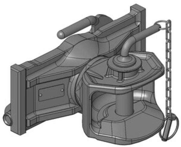 Scharmüller Anhängerkupplung 325mm