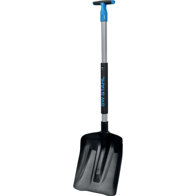 Klappbare Rescue-Schneeschaufel von SW-Stahl mit Tasche und stabilem Stahlstiel