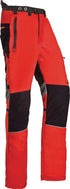 Schnittschutzhose, S, rot grau, SIP